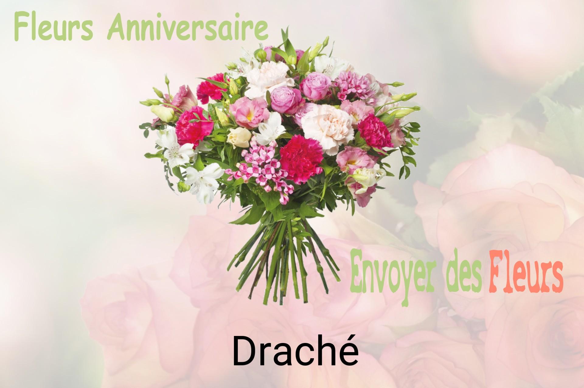 Bouquet de fleurs d’anniversaire livré à Draché